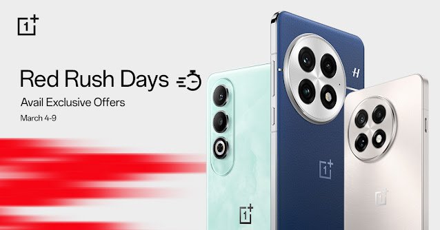 OnePlus Red Rush Sale is Back – Exciting Discounts on OnePlus Products with ICICI Bank Credit Cards & EMI Offers!